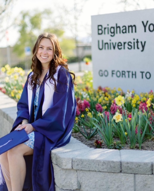 Graduation from Brigham Young University